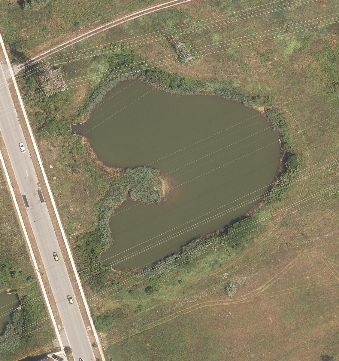Rouge Retention Pond — site photograph