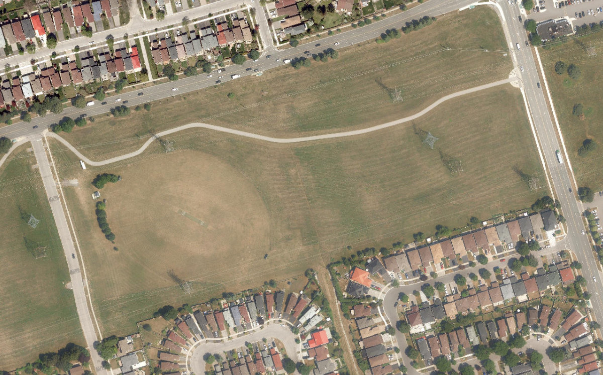 Scarborough Hydro Green Space — site photograph