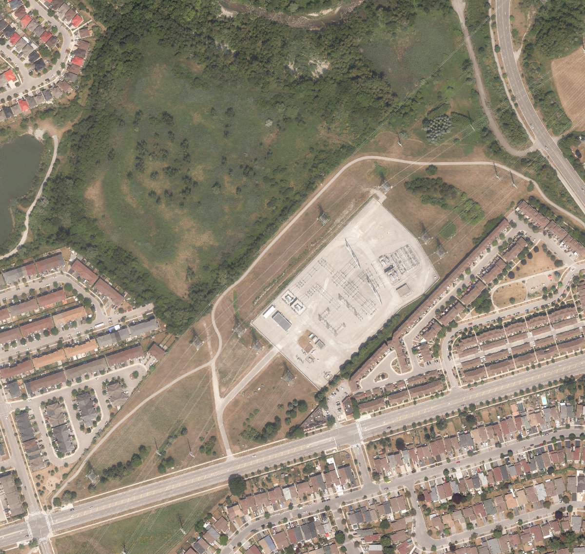 Scarborough Hydro Green Space — site photograph