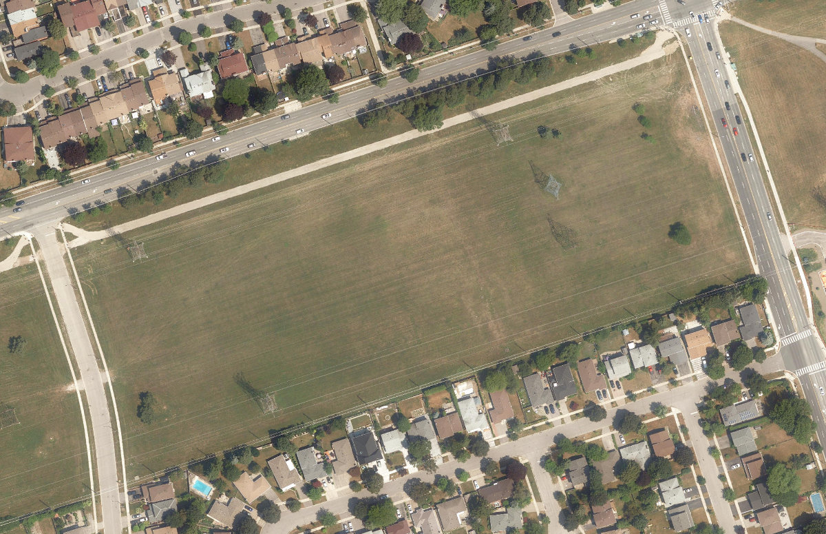 Scarborough Hydro Green Space — site photograph