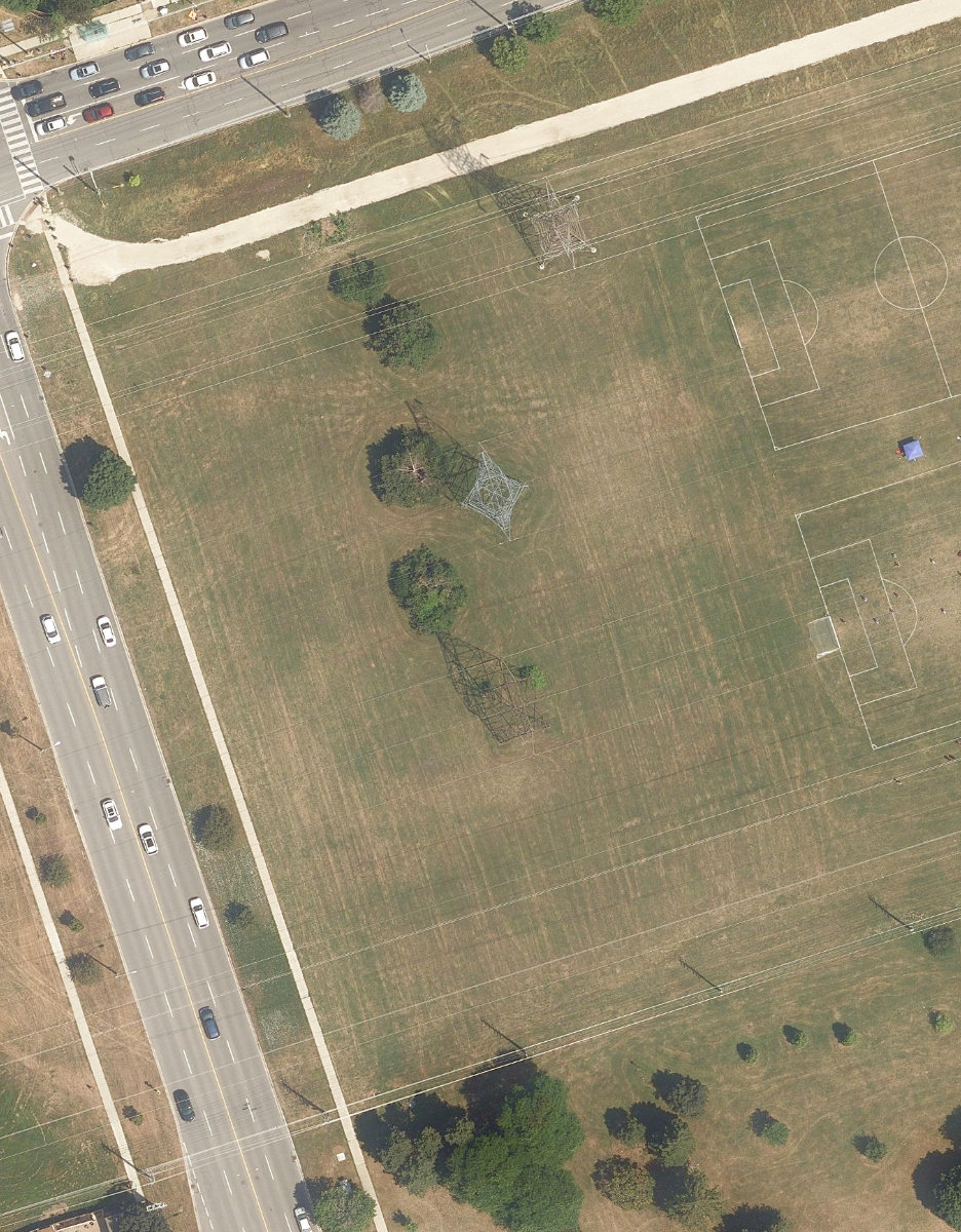 Scarborough Hydro Green Space — site photograph