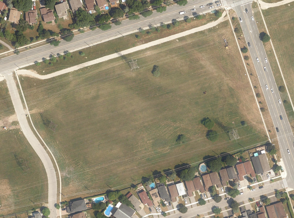 Scarborough Hydro Green Space — site photograph