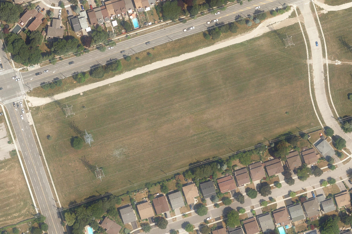 Scarborough Hydro Green Space — site photograph