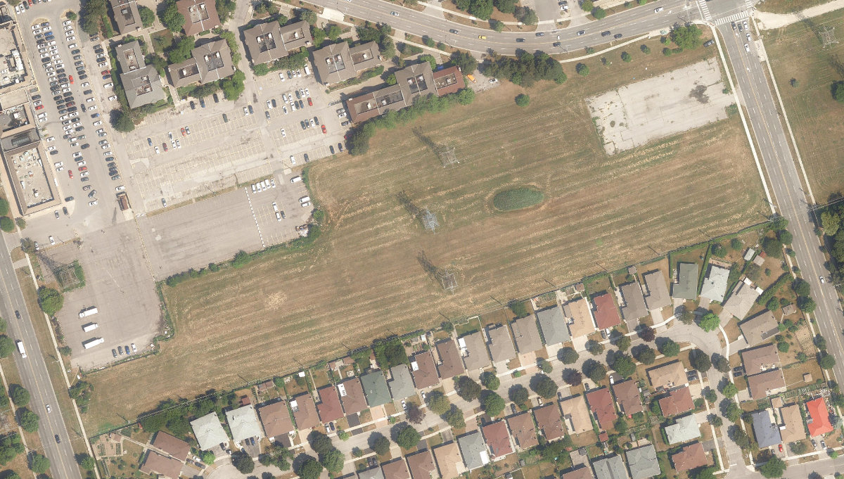 Scarborough Hydro Green Space — site photograph