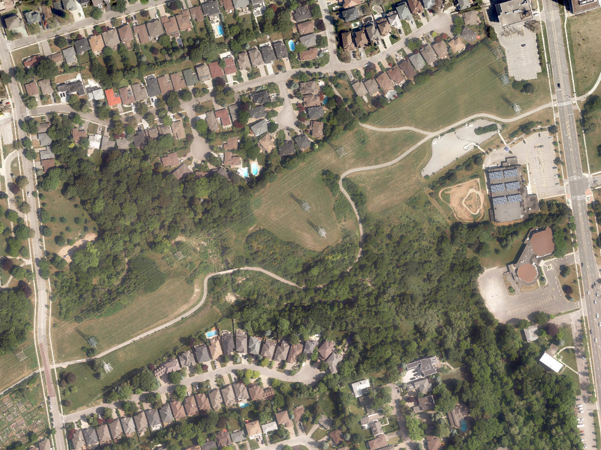 North York Hydro Green Space — site photograph