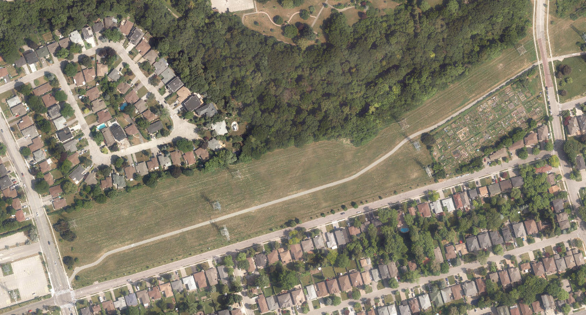 North York Hydro Green Space — site photograph