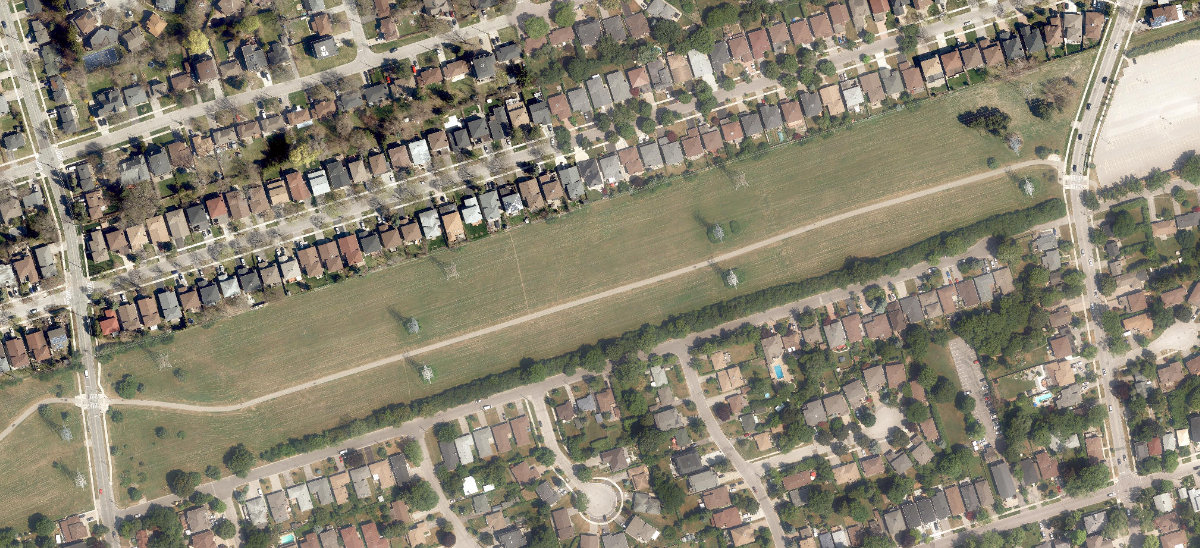 North York Hydro Green Space — site photograph