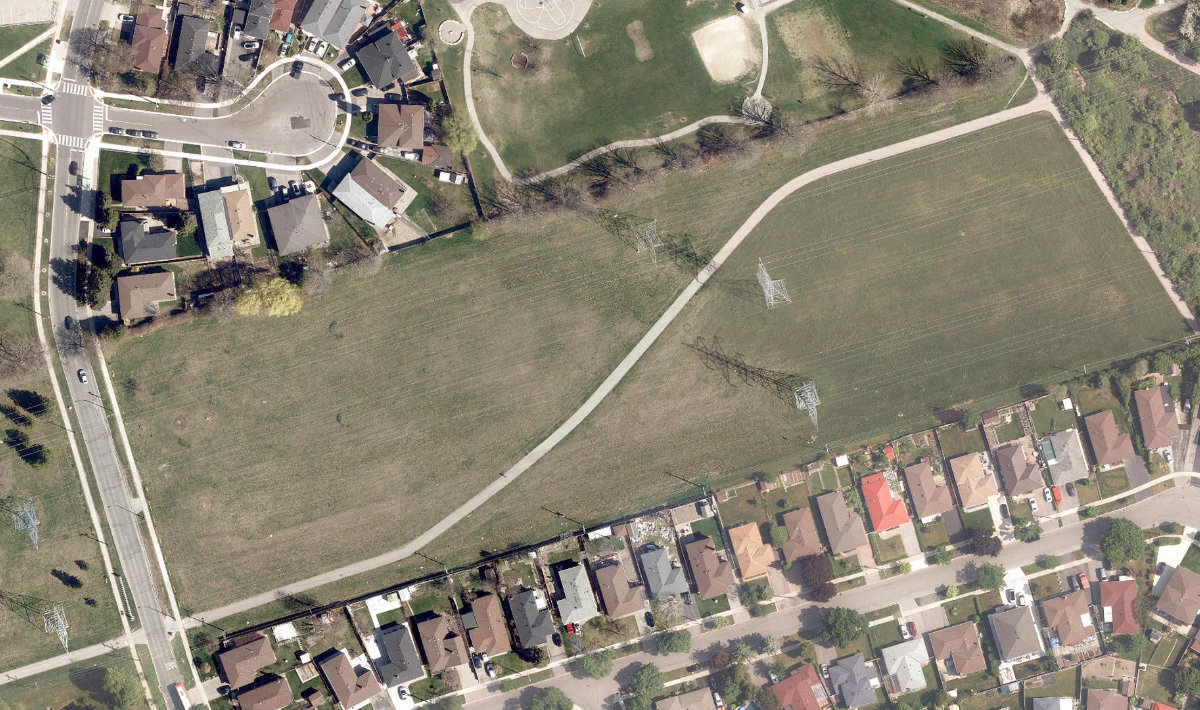 North York Hydro Green Space — site photograph