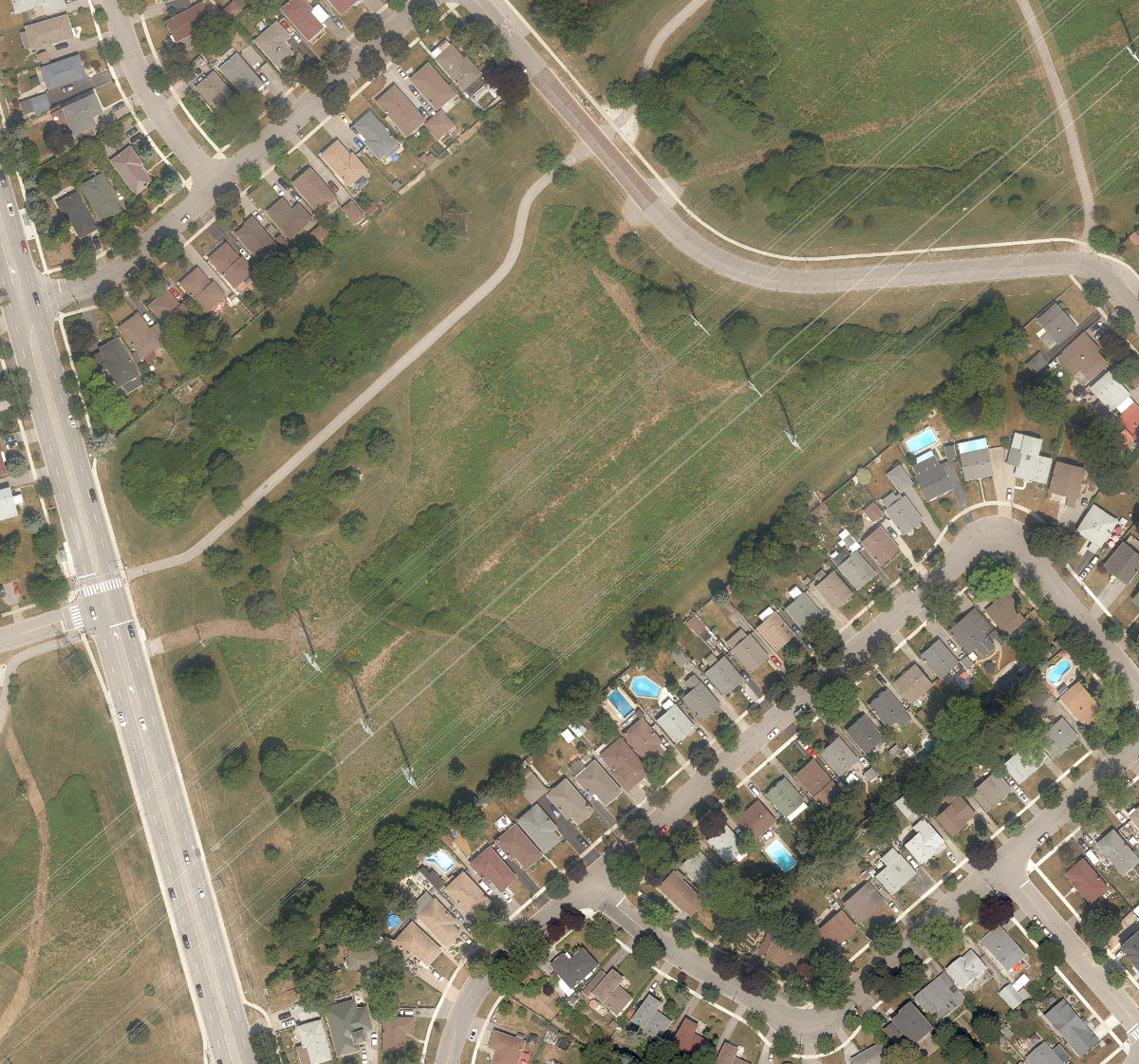 Scarborough Hydro Green Space — site photograph