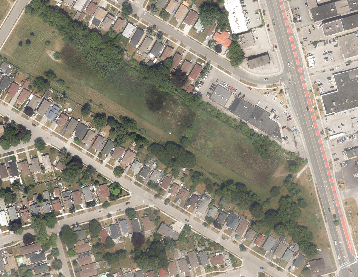 Scarborough Hydro Green Space — site photograph
