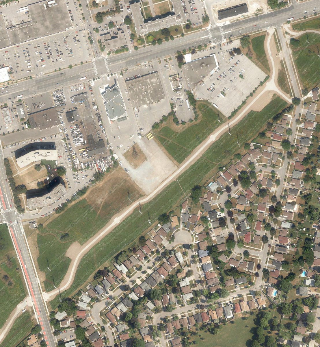 Scarborough Hydro Green Space — site photograph