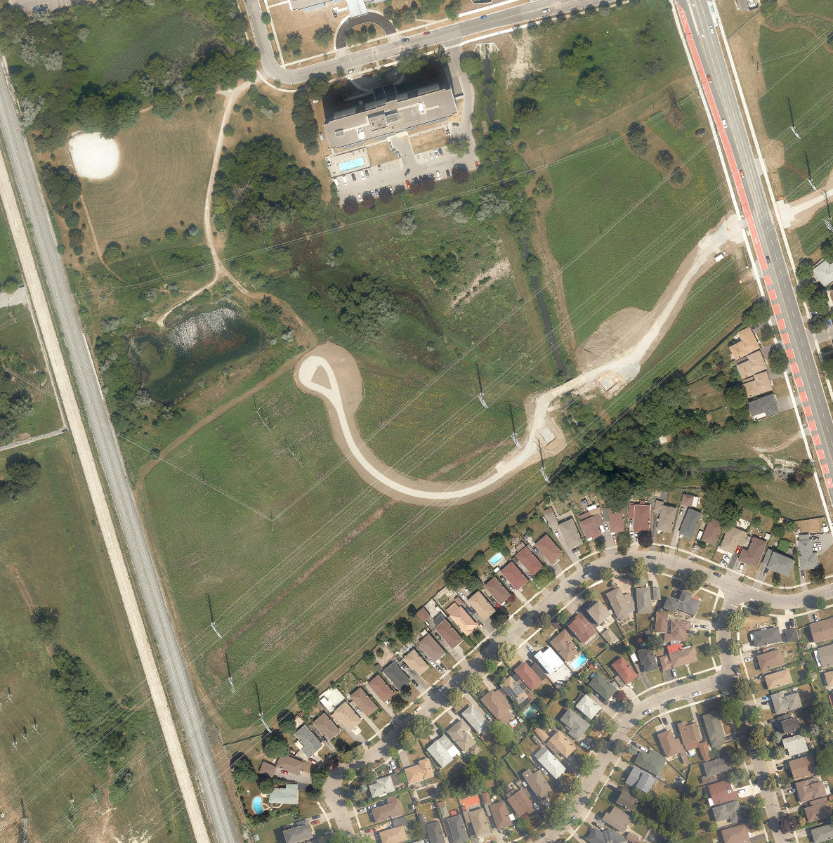 Scarborough Hydro Green Space — site photograph