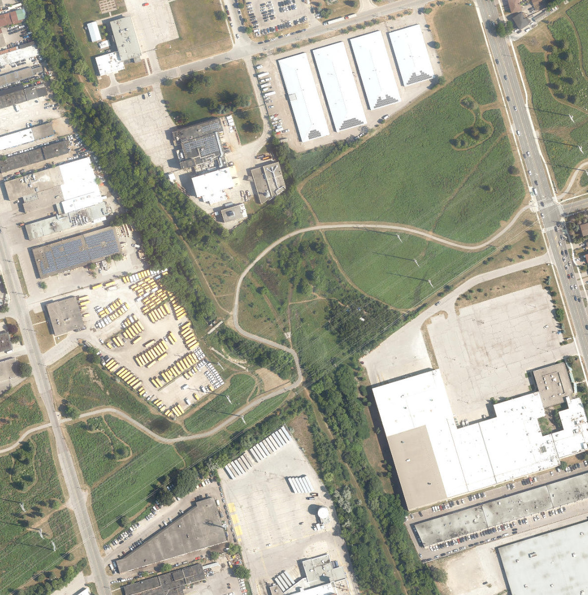 Scarborough Hydro Green Space — site photograph