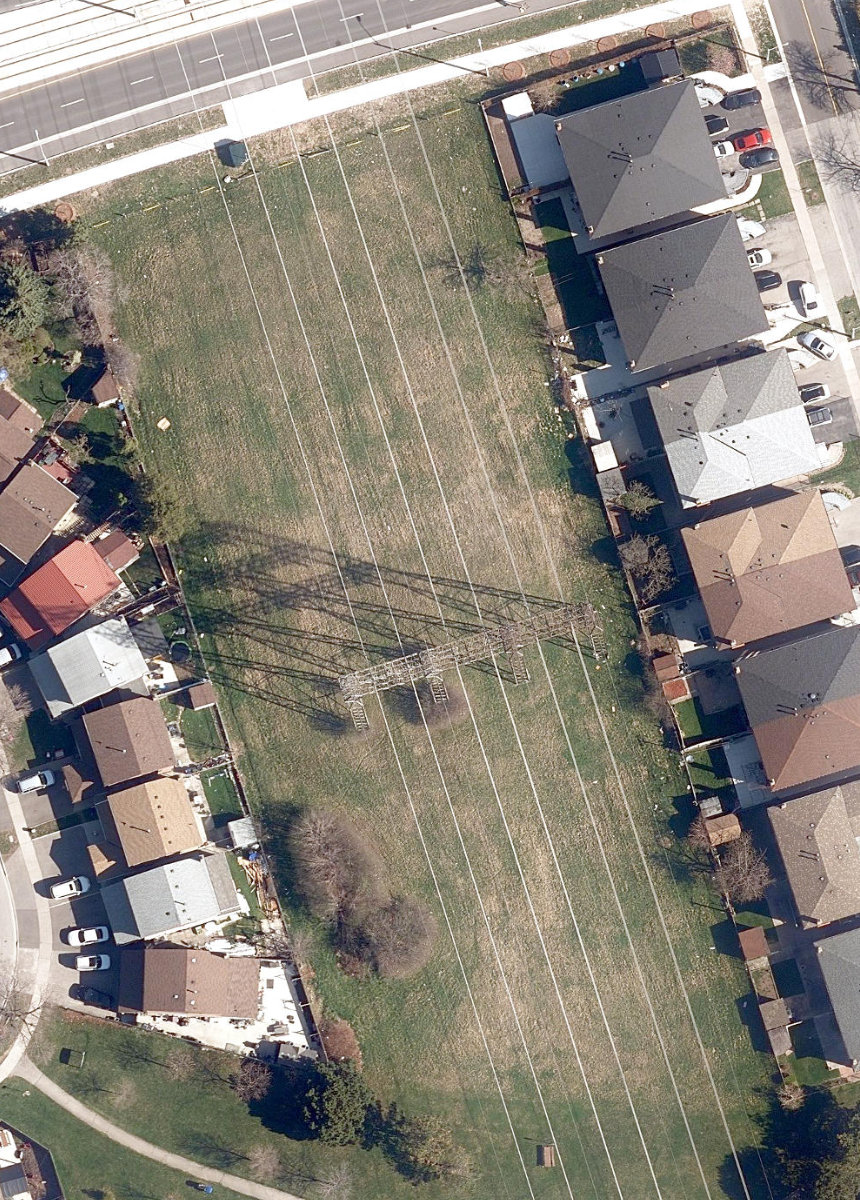 Etobicoke Hydro Green Space — site photograph