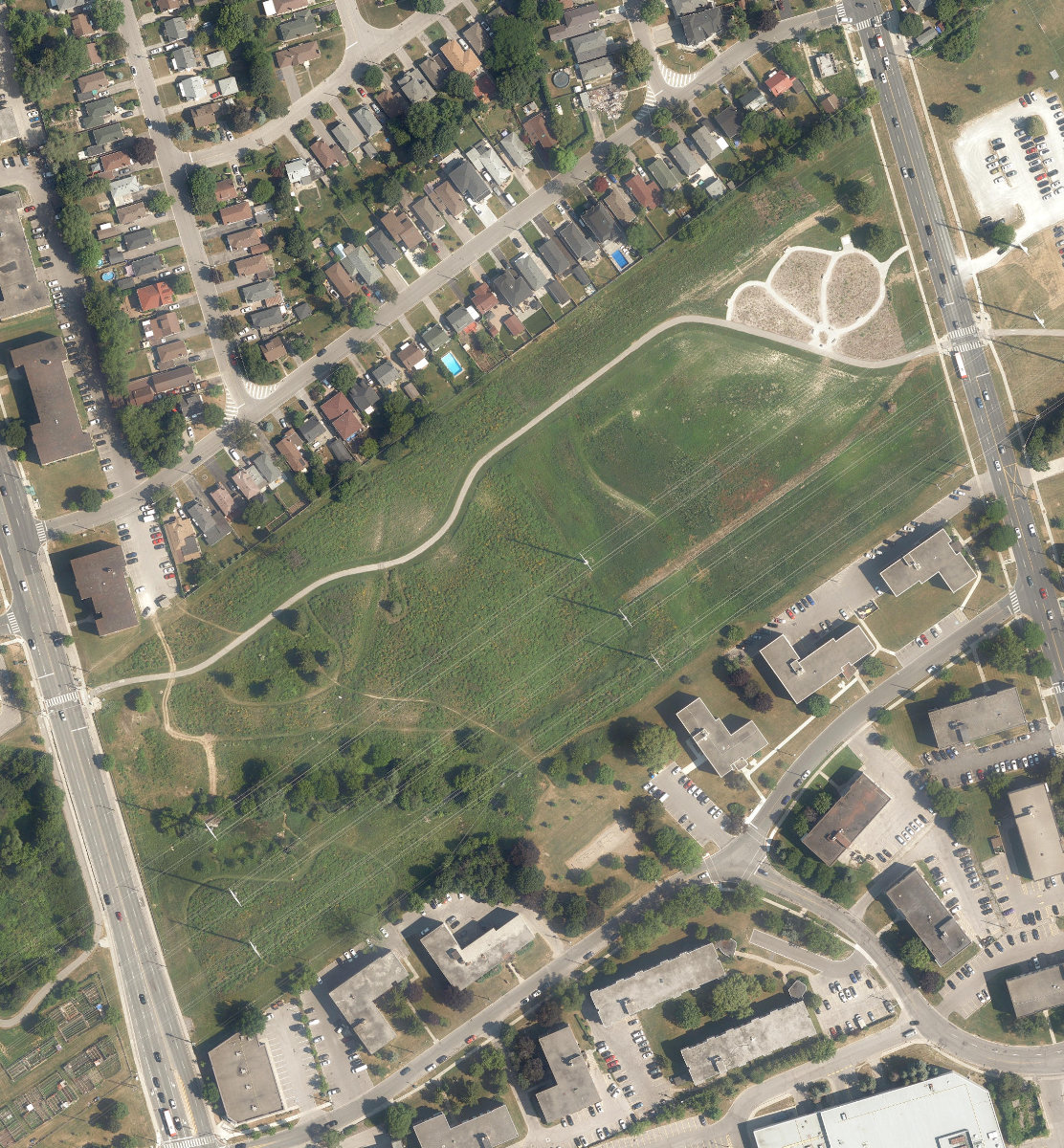 Scarborough Hydro Green Space — site photograph