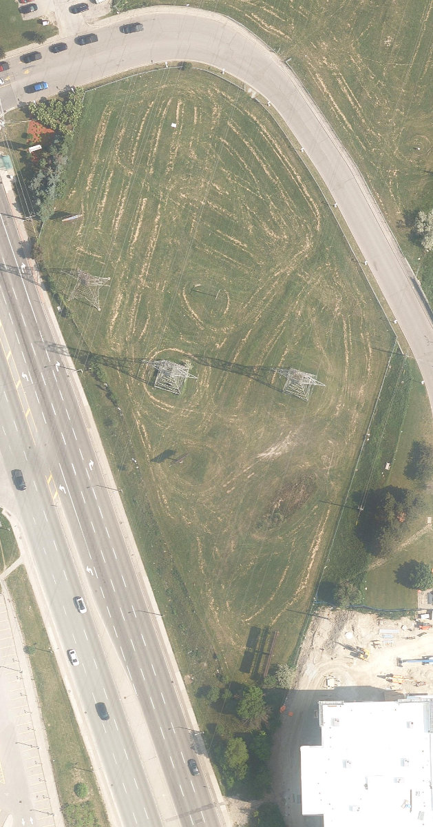 Etobicoke Hydro Green Space — site photograph