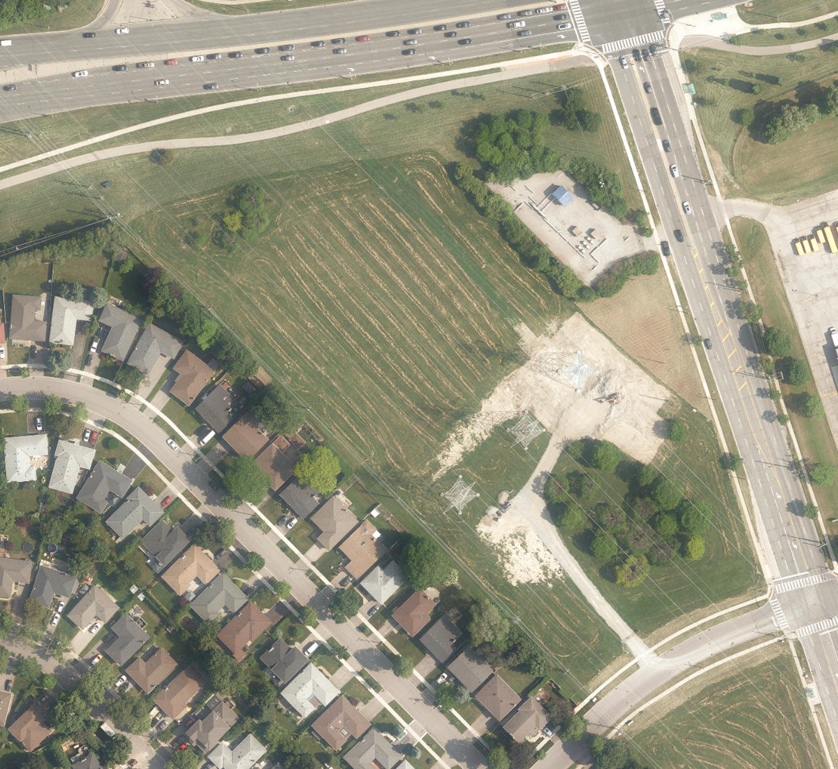 Etobicoke Hydro Green Space — site photograph