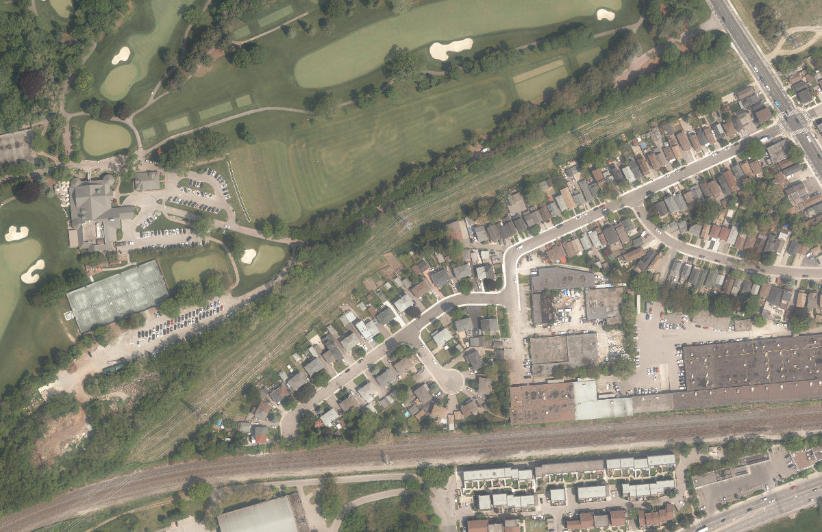 Etobicoke Hydro Green Space — site photograph