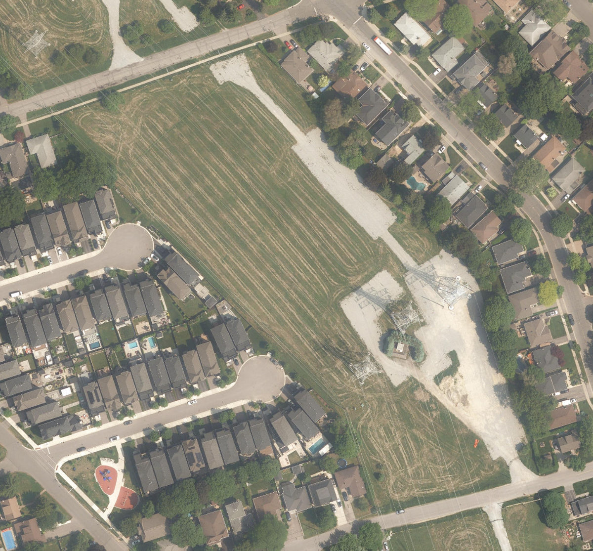 Etobicoke Hydro Green Space — site photograph