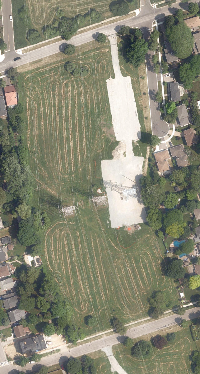 Etobicoke Hydro Green Space — site photograph