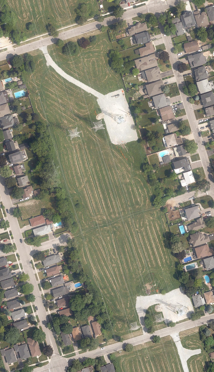 Etobicoke Hydro Green Space — site photograph