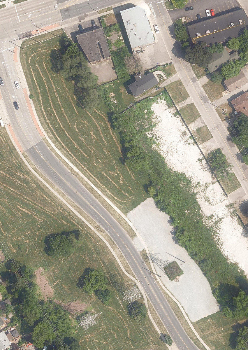 Etobicoke Hydro Green Space — site photograph