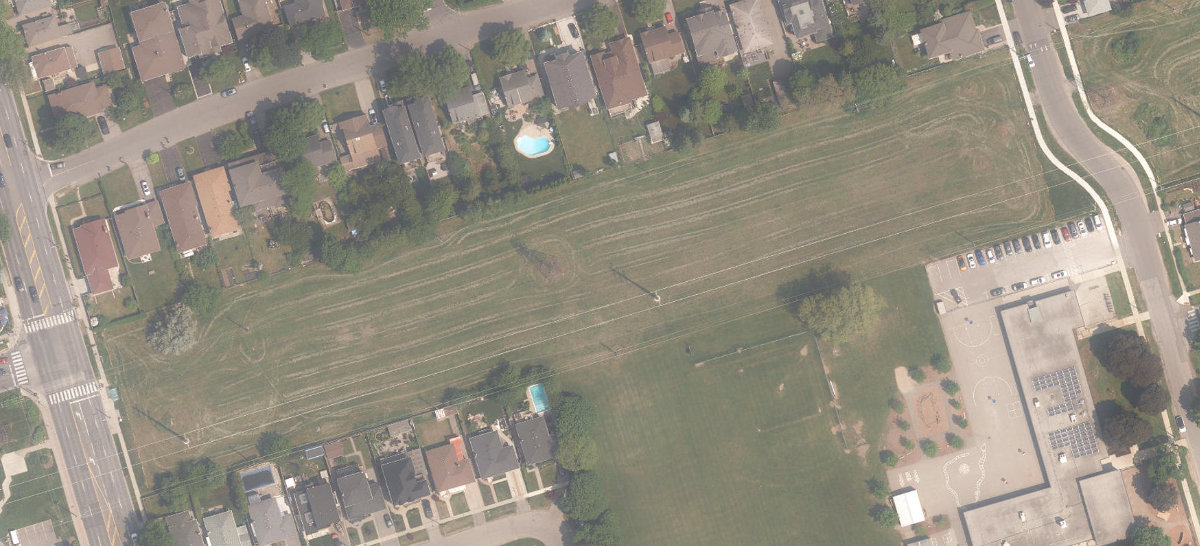 Etobicoke Hydro Green Space — site photograph