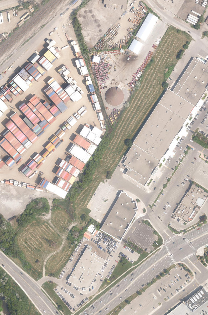Etobicoke Hydro Green Space — site photograph