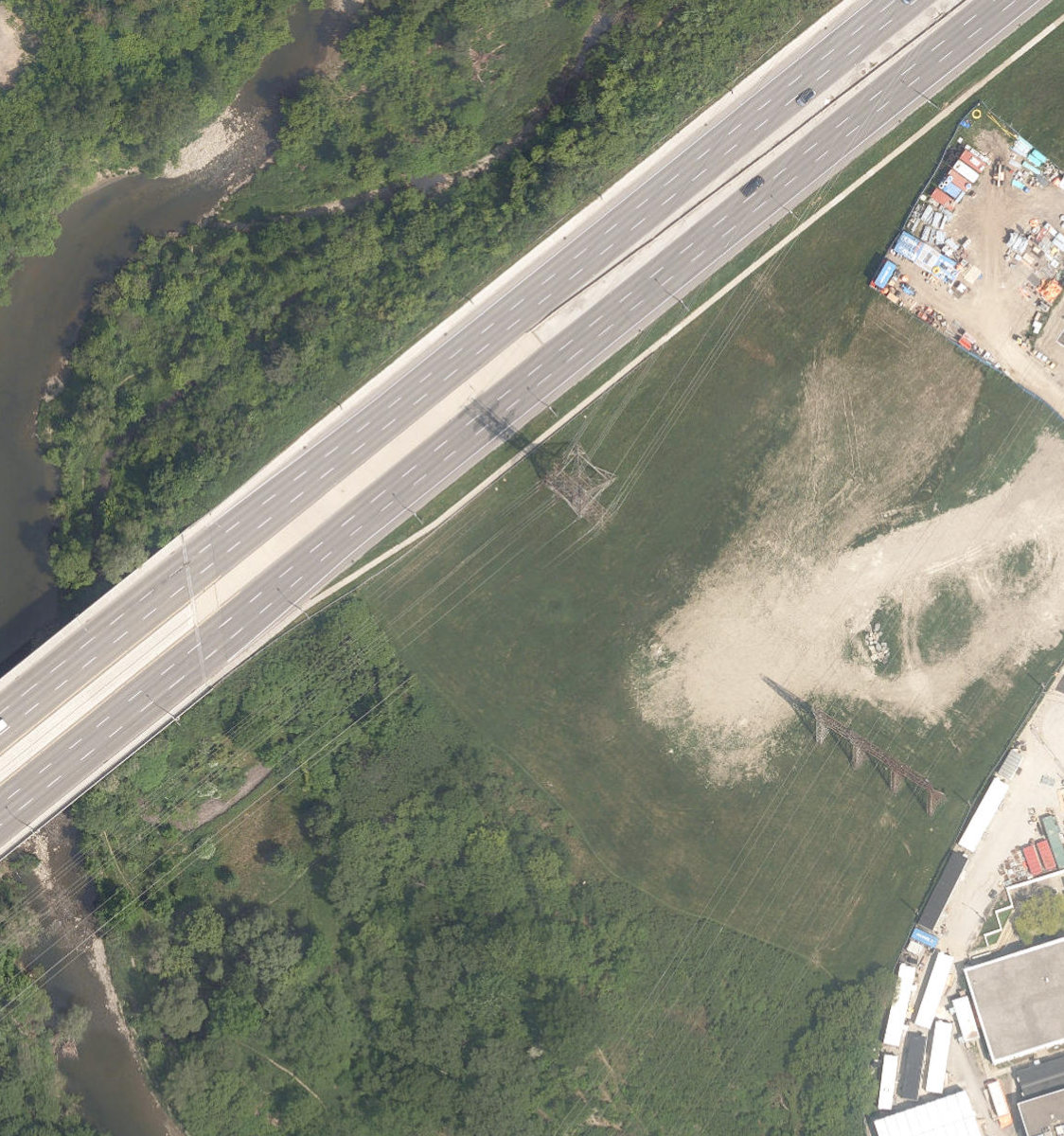 Etobicoke Hydro Green Space — site photograph