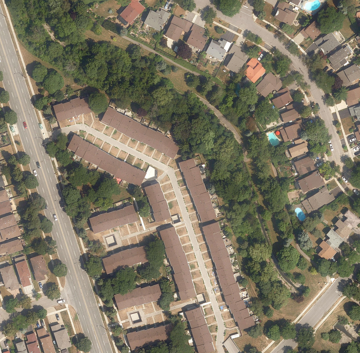 East Highland Creek Watercourse — site photograph