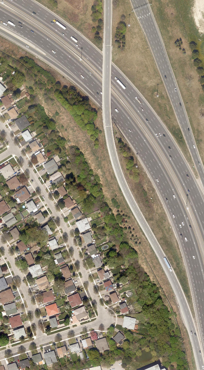 East Highland Creek Watercourse — site photograph