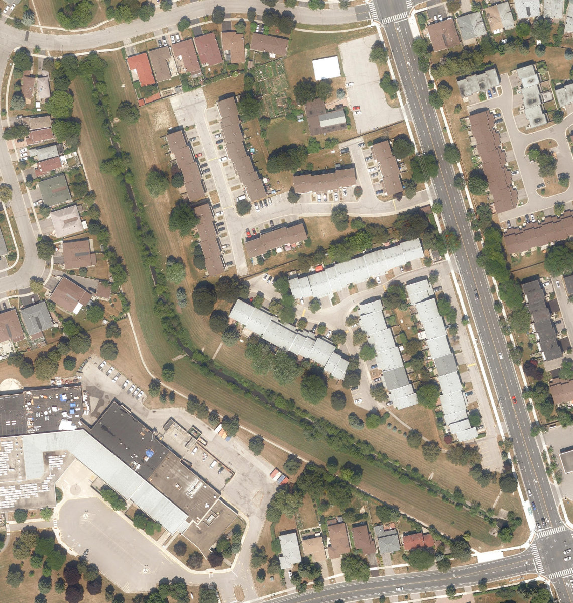East Highland Creek Watercourse — site photograph