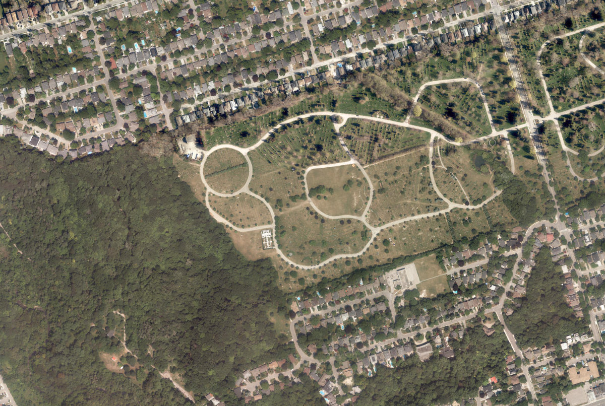 York Cemetery — site photograph