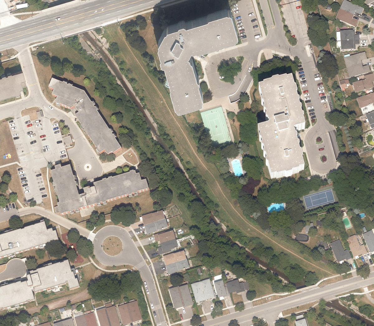East Highland Creek Watercourse — site photograph