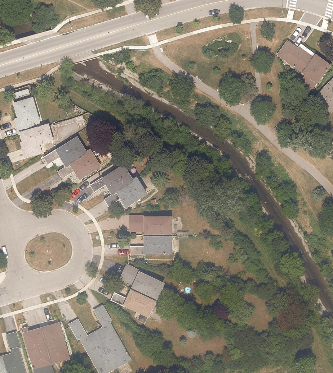 East Highland Creek Watercourse — site photograph