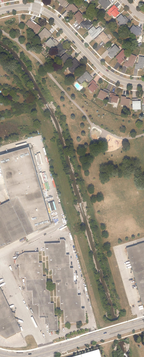 East Highland Creek Watercourse — site photograph