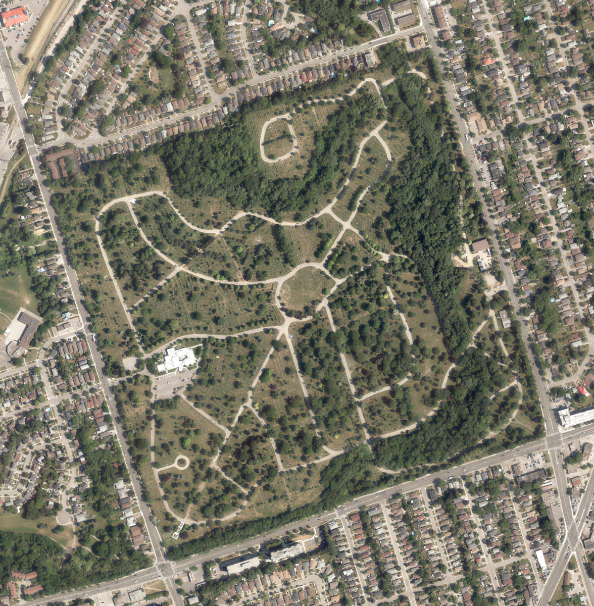 Pine Hills Cemetery — site photograph