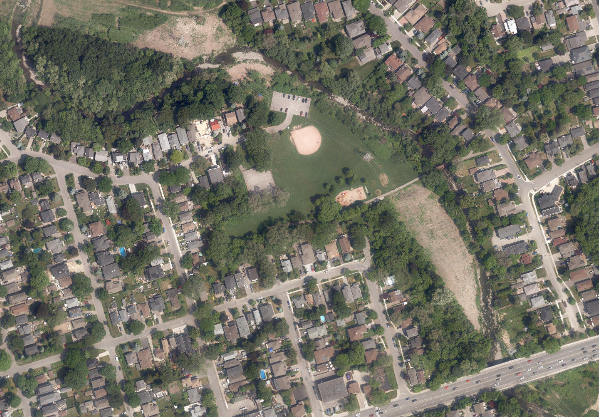 Jeff Healey Park — site photograph
