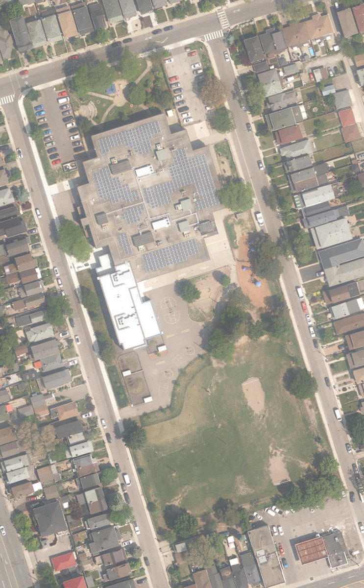 GEORGE SYME COMMUNITY SCHOOL - Building Grounds — site photograph