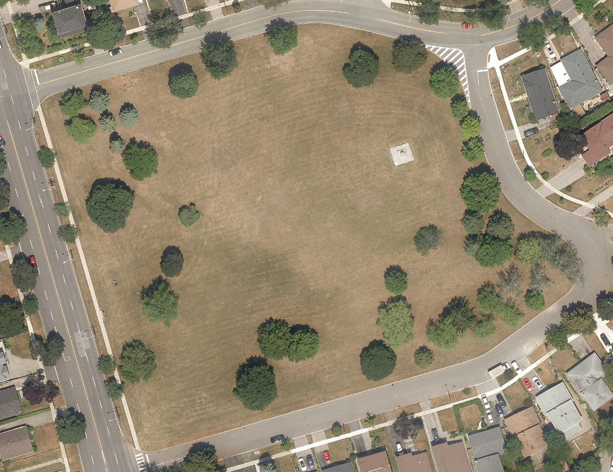 Tabor Hill Memorial Park — aerial / top-down view