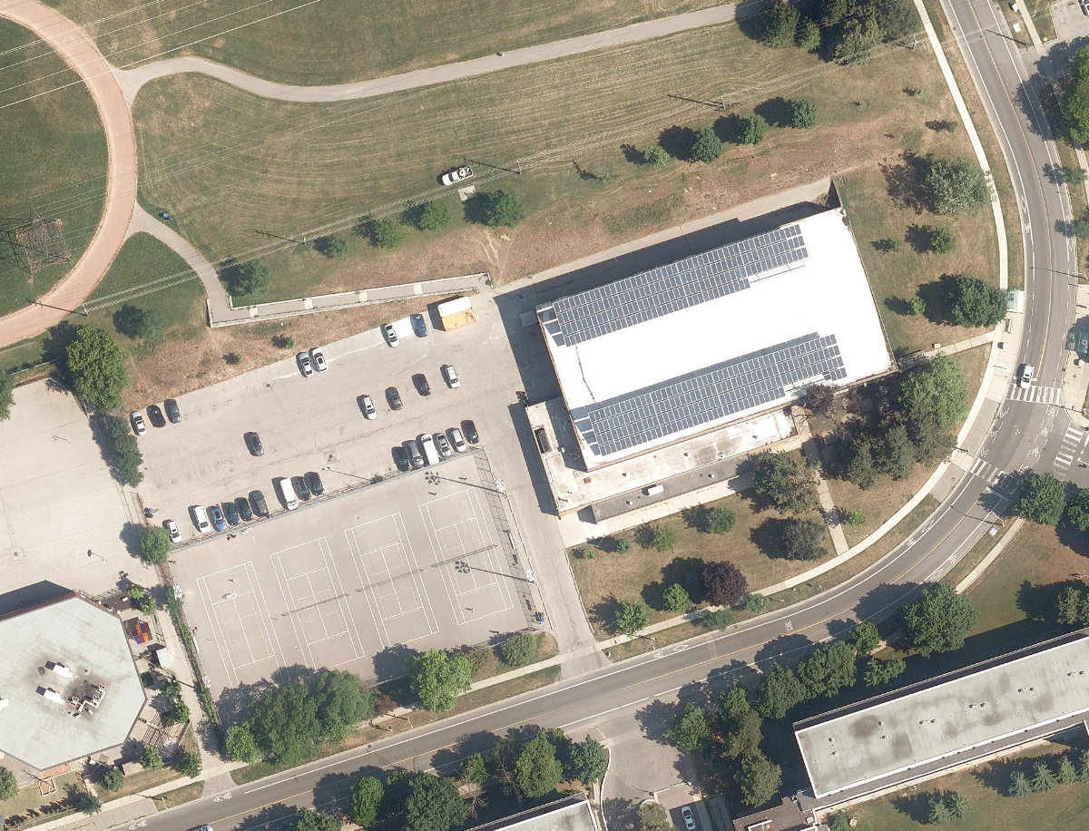 ANGELA JAMES ARENA - Building Grounds — site photograph