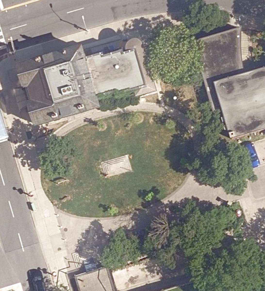 Asquith Green Park — aerial / top-down view