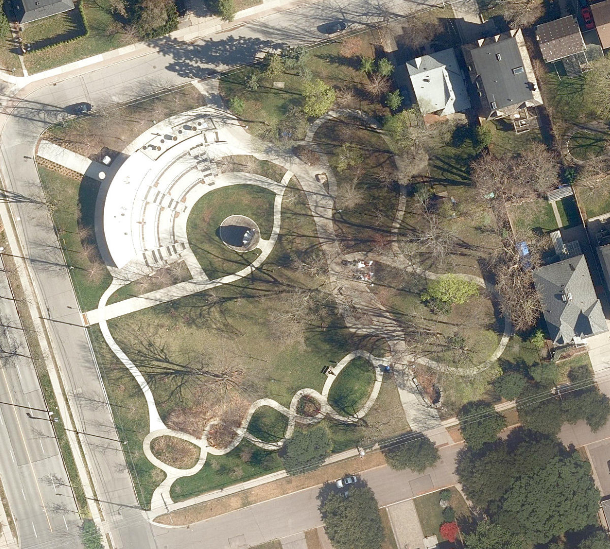 Lee Lifeson Art Park — aerial / top-down view