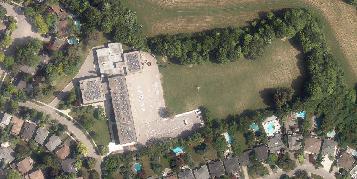 ST. ANDREWS JUNIOR HIGH SCHOOL - Building Grounds — site photograph