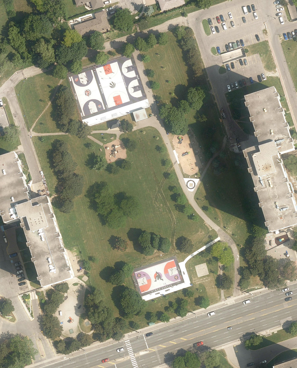 Dixon Park — aerial / top-down view