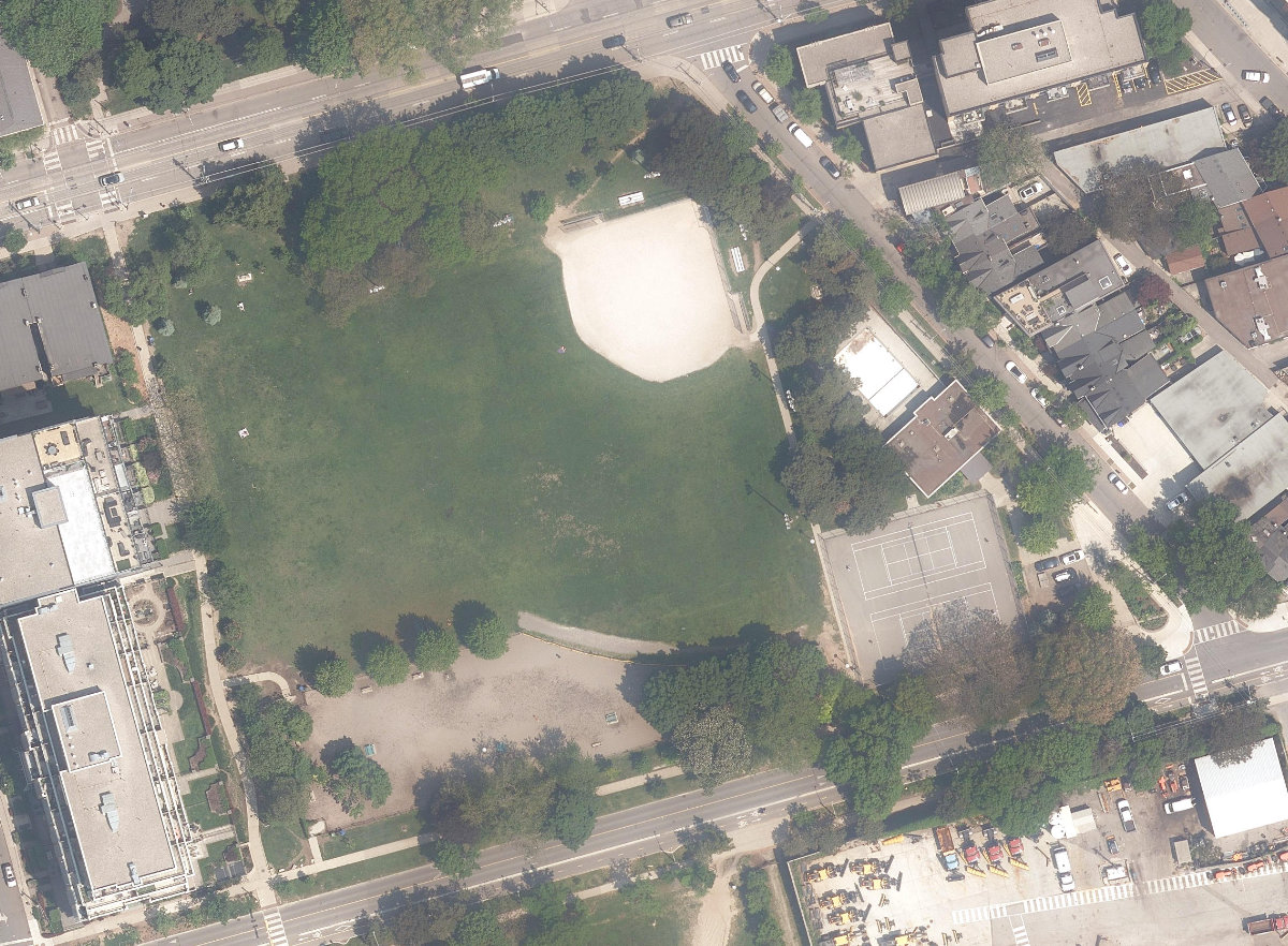 Stanley Park South - Toronto — aerial / top-down view