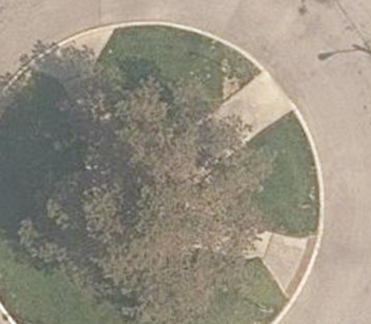 Brendwin Circle Parkette — site photograph
