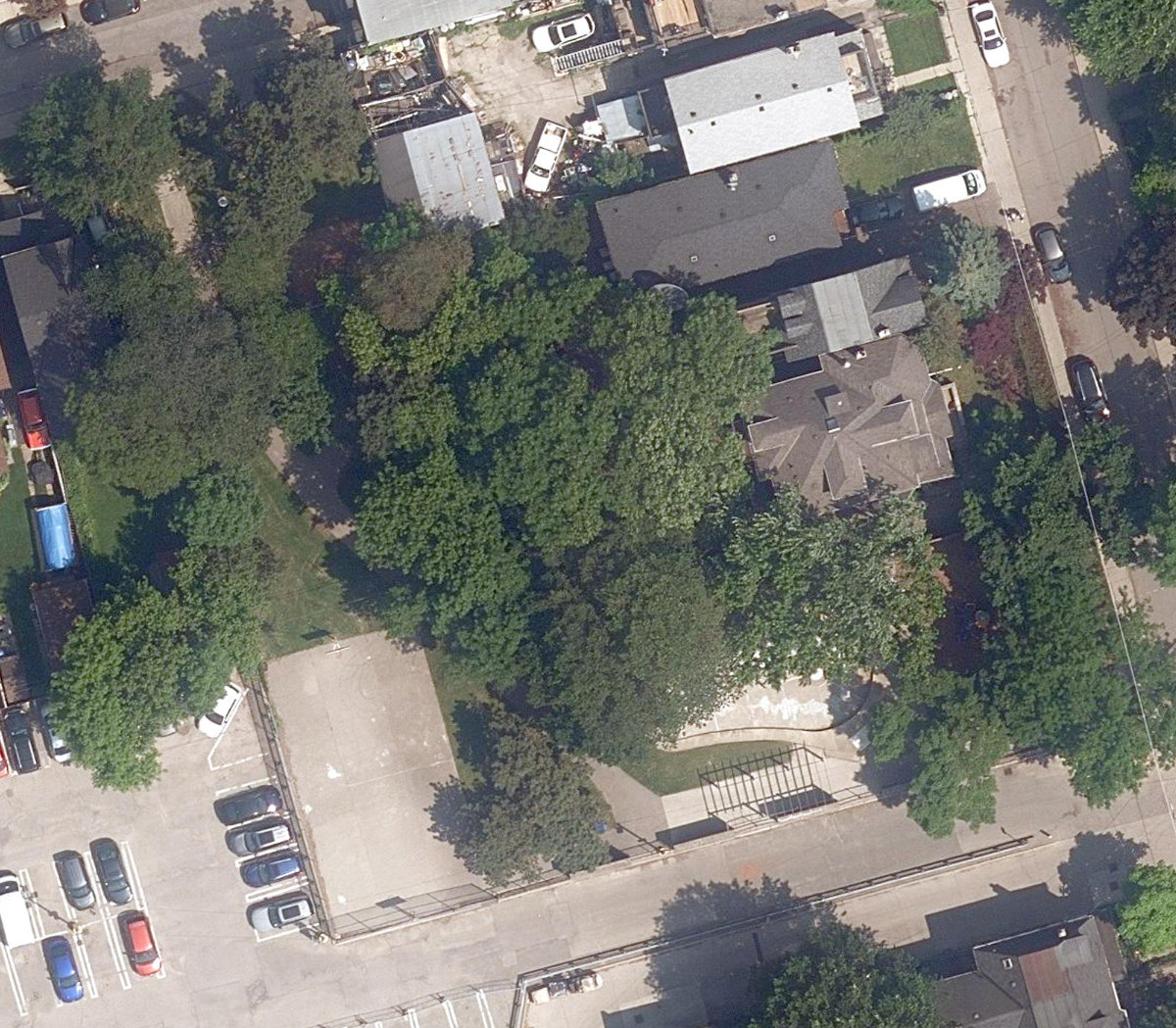 Albert Crosland Park — site photograph