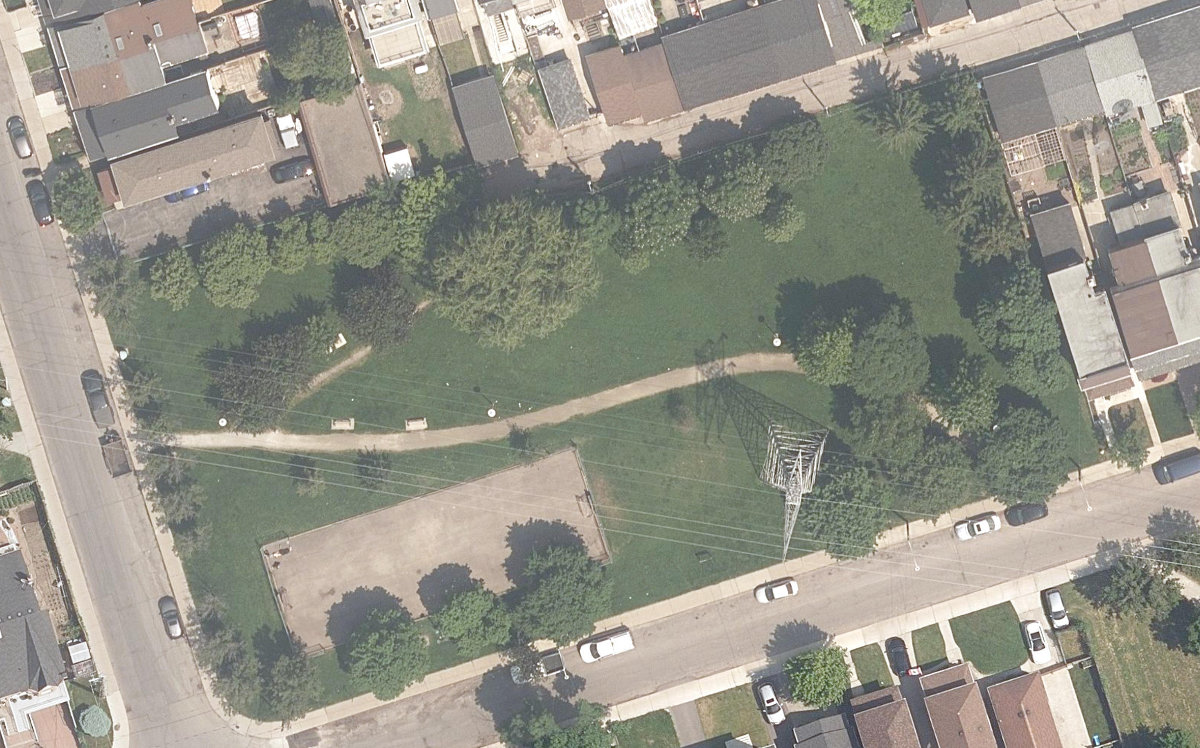 Chandos Park North — site photograph
