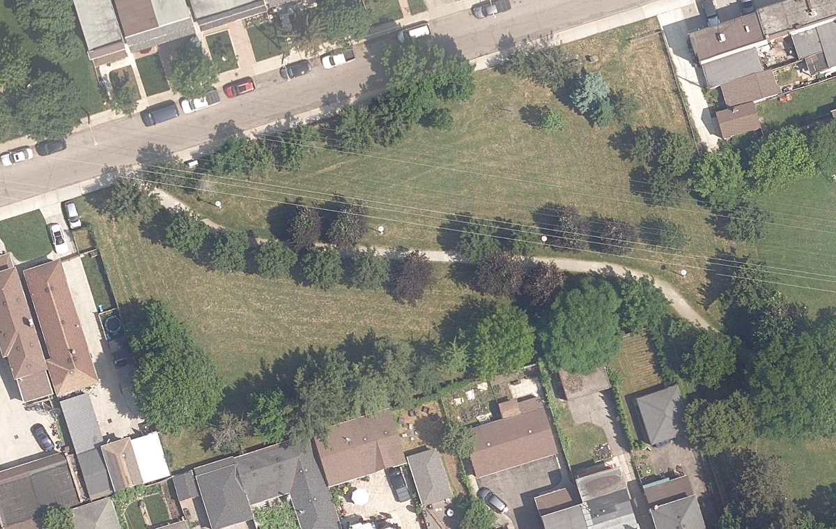 Chandos Park South — site photograph